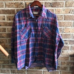 Vtg 90s Timber Run Flannel